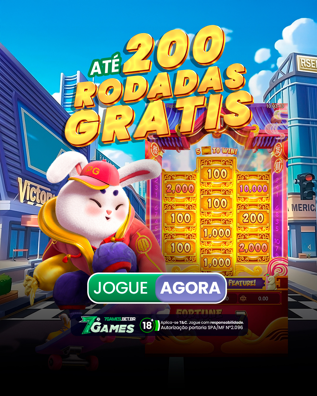 fortune rabbit de 